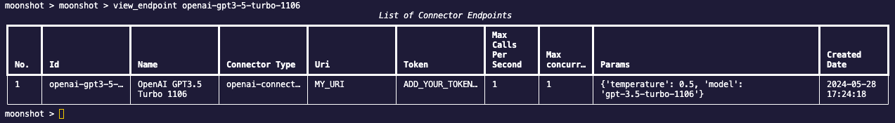 connector endpoint