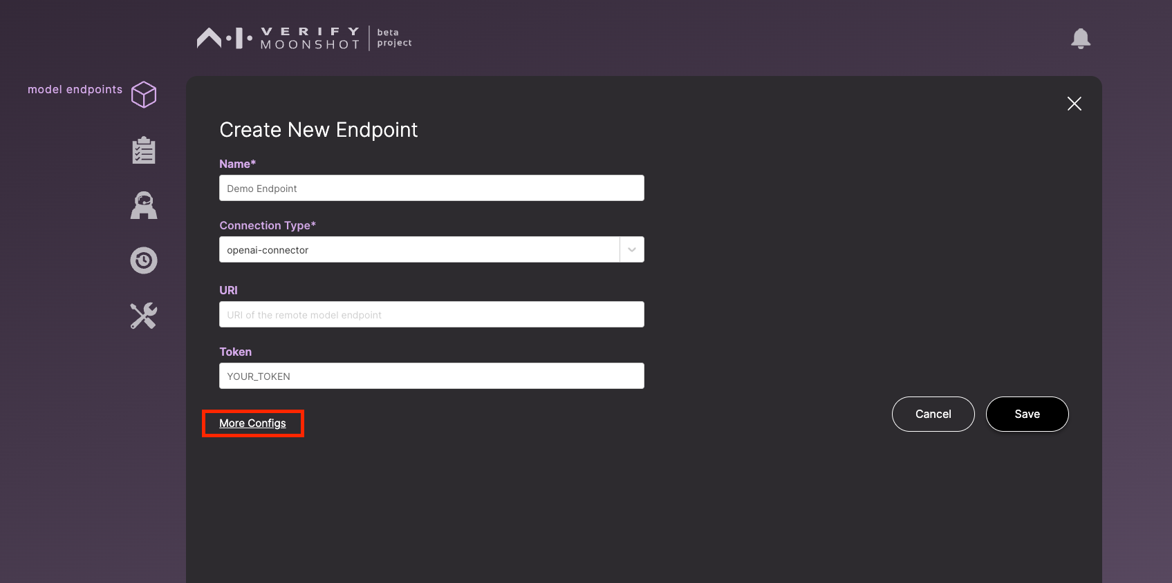 select more config