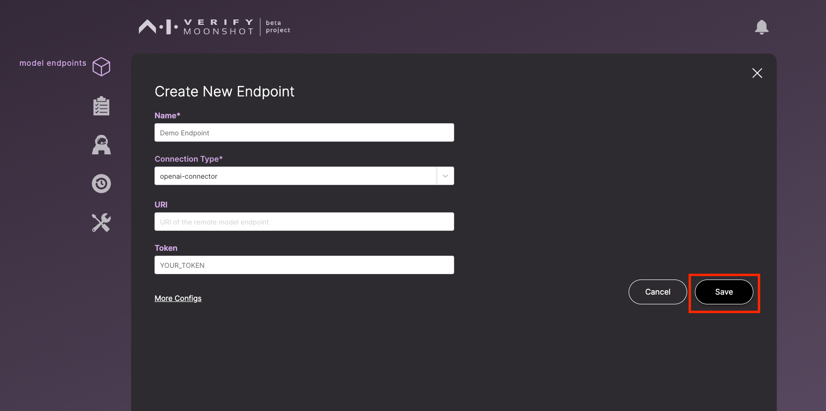 save endpoint
