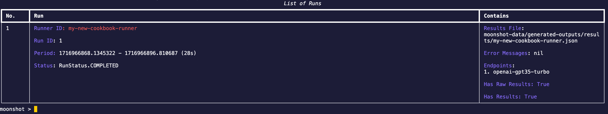 view run