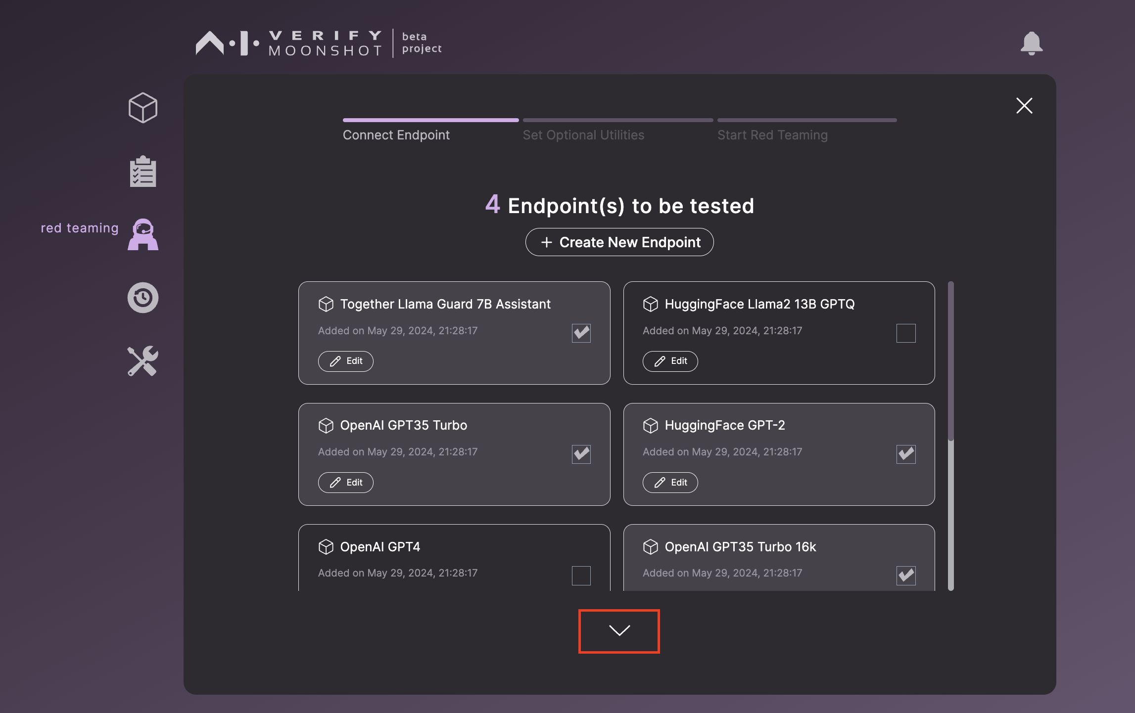 Choose Endpoints